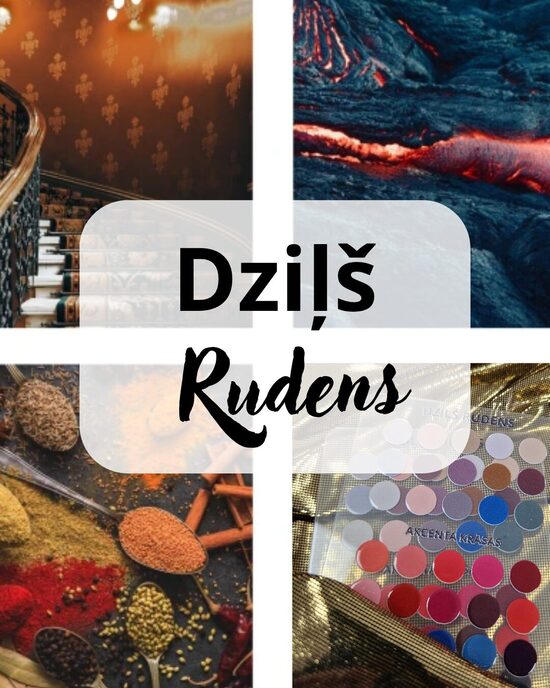 Krāsu karte - Dziļš Rudens