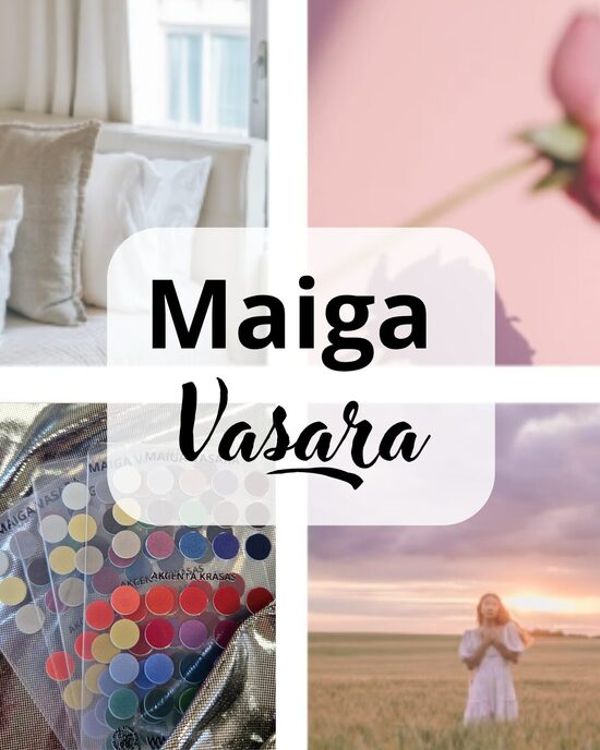 Krāsu karte - Maiga Vasara