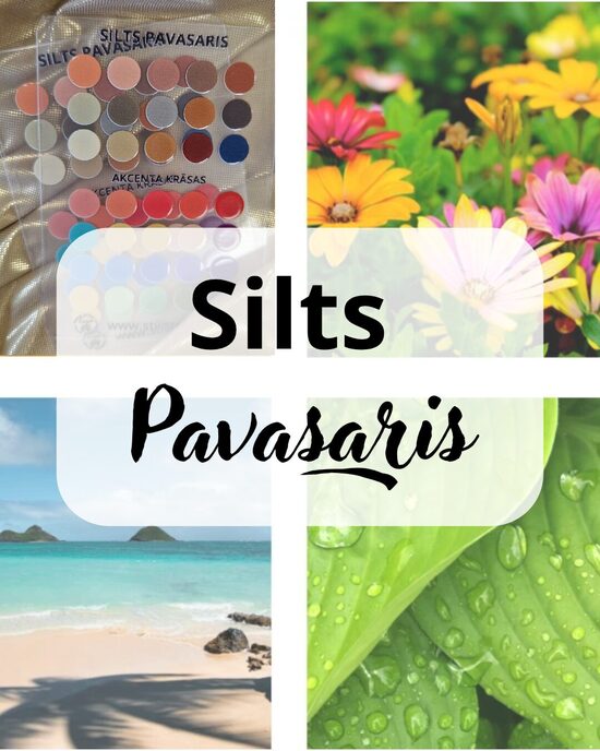 Krāsu karte - Silts Pavasaris