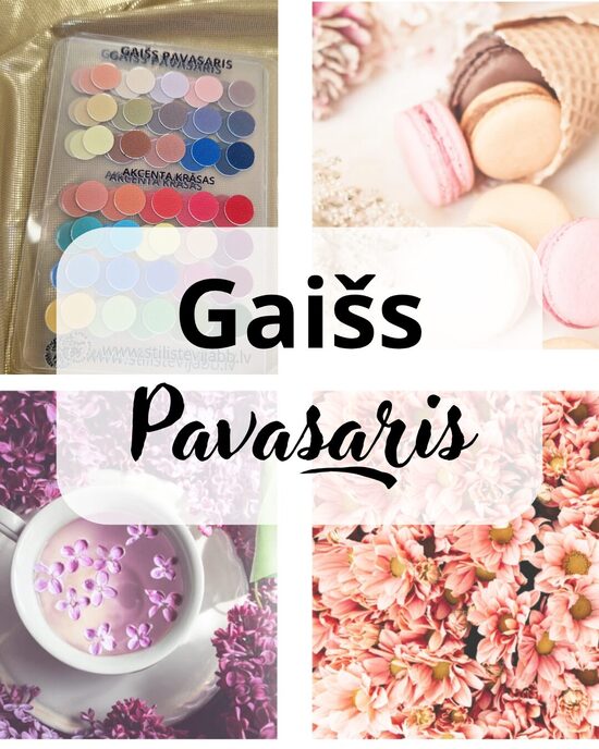 Krāsu karte - Gaišs Pavasaris