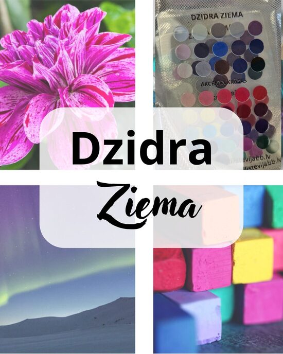 Krāsu karte - Dzidra Ziema