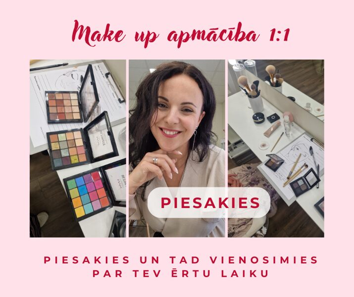 Make up apmācība 1:1