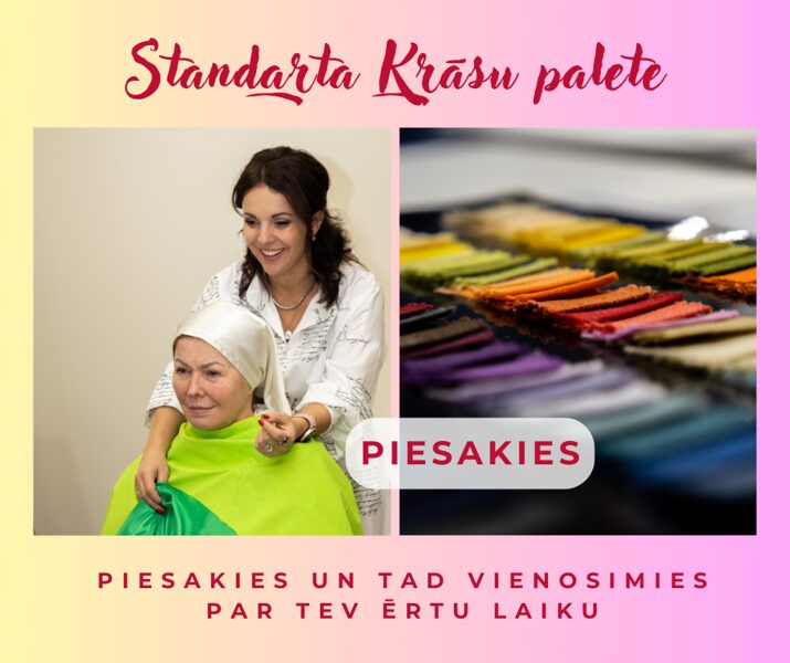 Standarta Krāsu paletes noteikšana