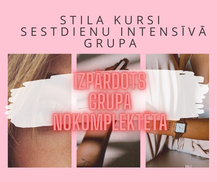 Intensīvie brīvdienu stila kursi